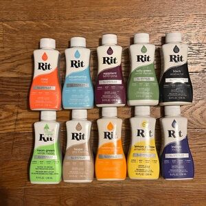 Rit DYE Colorful Fabric Dye Set